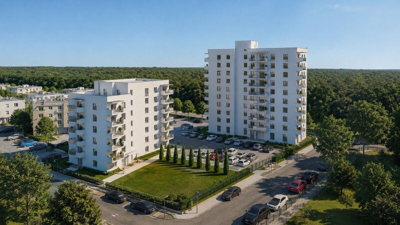 Baneasa, Panoramic Apartments, apartament cu vedere spectaculoasa catre padure, parcare subterana